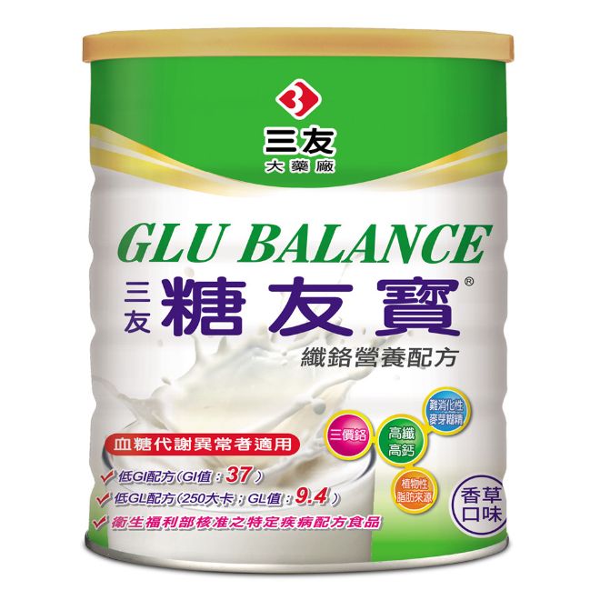 三友糖友寳纖鉻營養配方